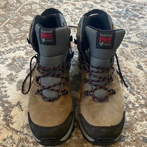Men’s Timberland PRO Switchback Waterproof Comp Toe Work Hikers. Size 13 Wide.